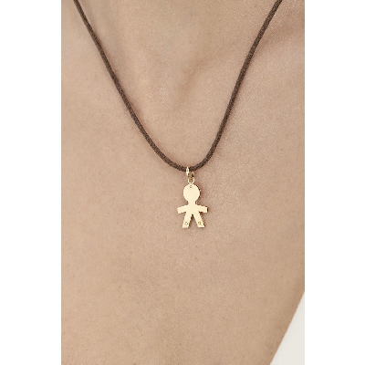 Pendentif Enfant en Or Jaune 18k