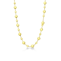 Collier en or jaune 18 carats avec perles