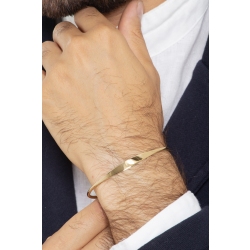 Bracelet rigide en or jaune 18 carats  2