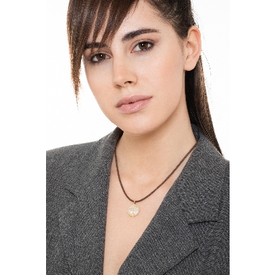 Pendentif Arbre de Vie en Or Jaune 18k et Nacre