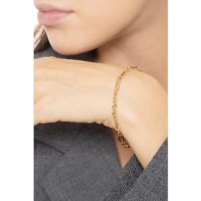 Bracelet chaîne en or jaune 18k