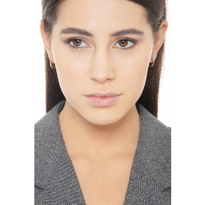 Boucles d’oreilles créoles en or jaune 18k