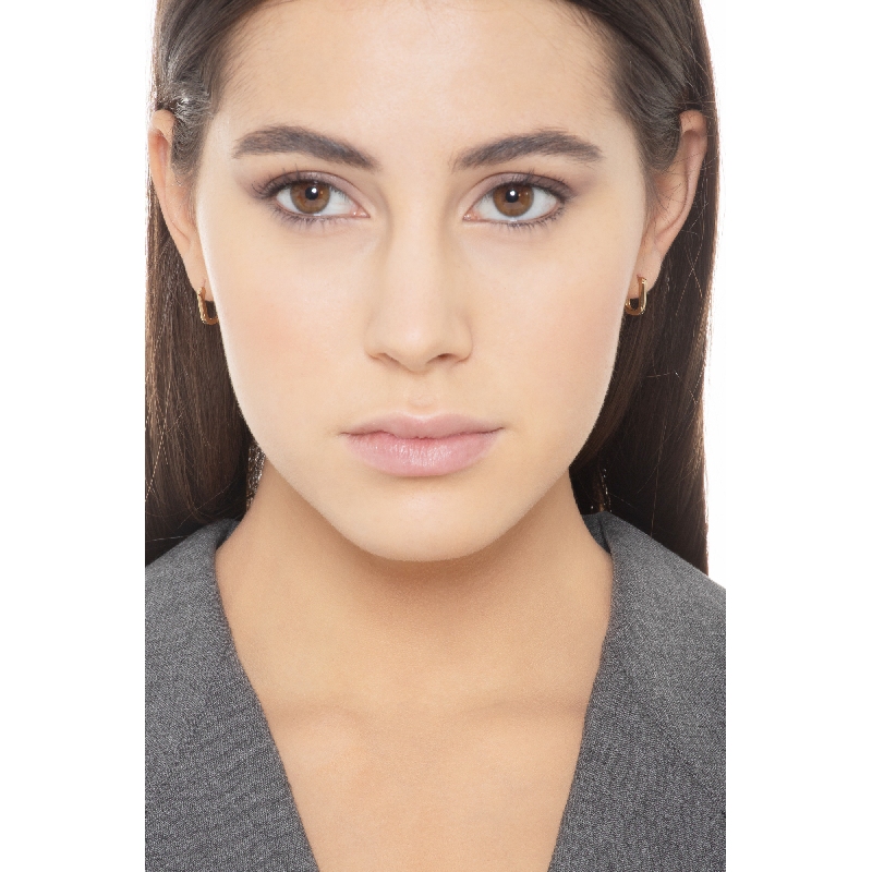 Boucles d'oreilles femme en or jaune 750