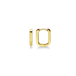 Boucles d'oreilles femme en or jaune 750