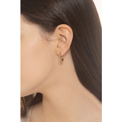 Créoles en or jaune 18k de 1,4 cm