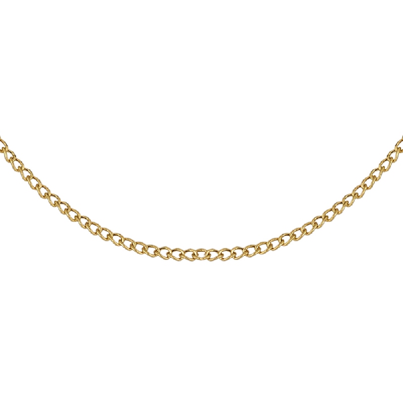 Collier en or jaune 18k femme cm 40
