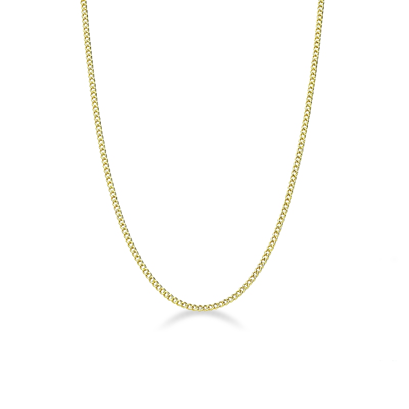 Collier en or jaune 18k femme cm 40
