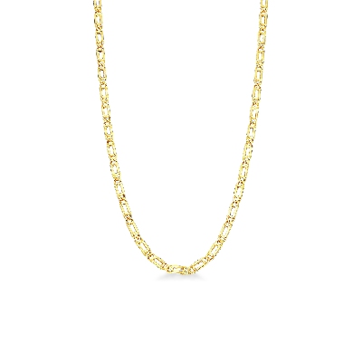 Collier homme en or jaune 18k, longueur 50 cm