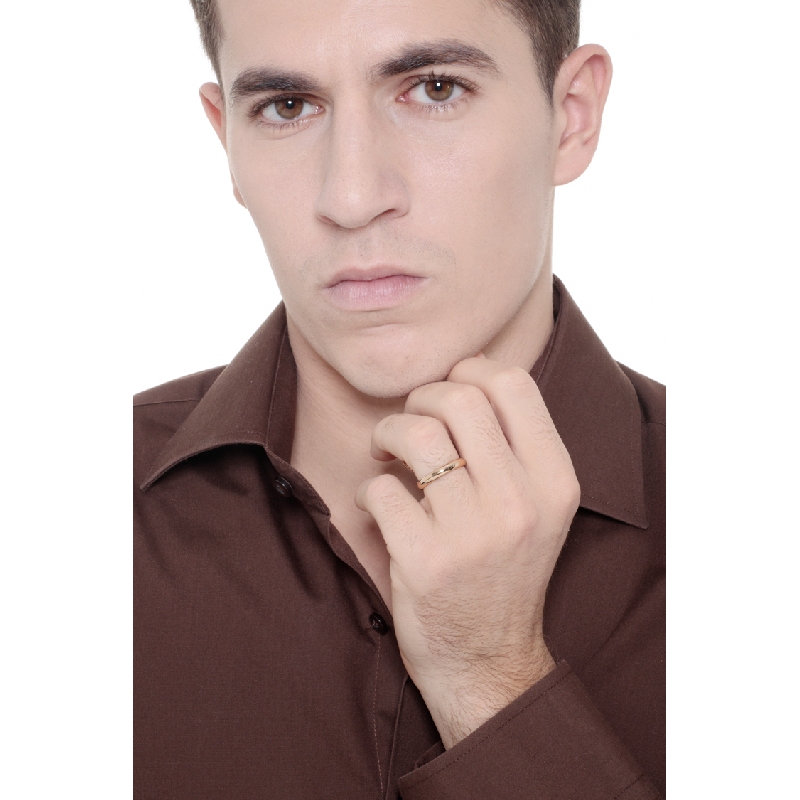 Alliance classique Unoaerre en Or Jaune 18k 3,4 mm