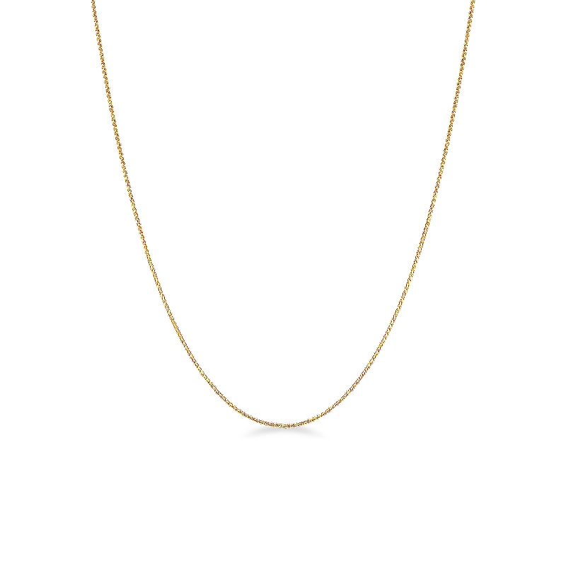 Chaîne en or jaune 18k, 45 cm.