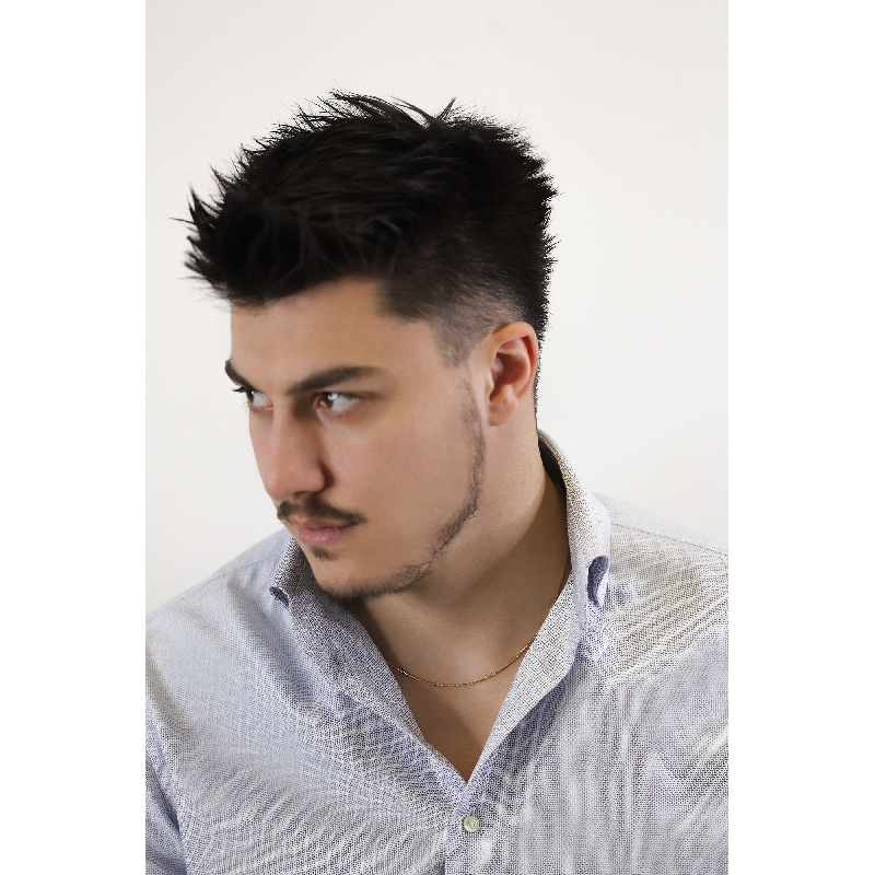 Chaîne vénitienne en or jaune 18 carats, 50 cm