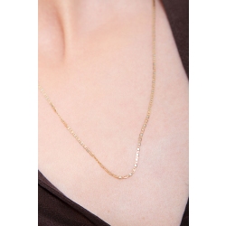 Collier en or jaune 750, 50 cm 2