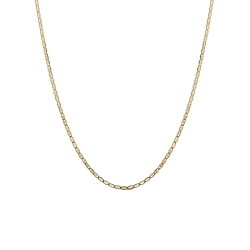 Collier en or jaune 750, 50 cm