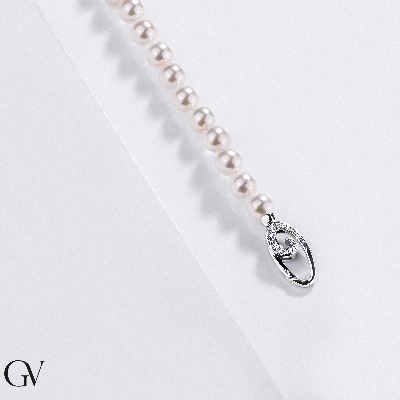 Bracelet de perles japonaises naturelles cultivées