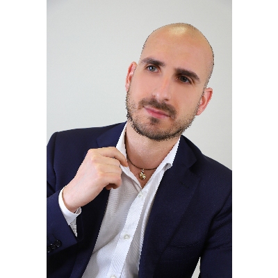 Pendentif gants de boxe en or jaune et blanc 18k