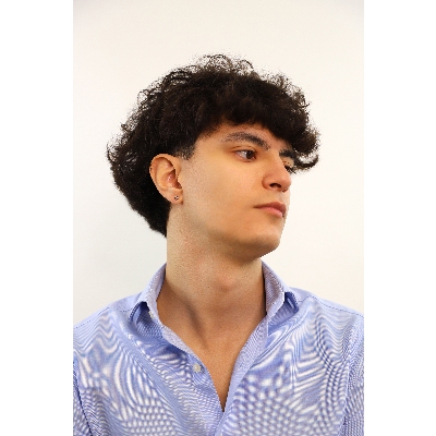 Clous d'oreilles Zircon Or Blanc 18K 3,25mm