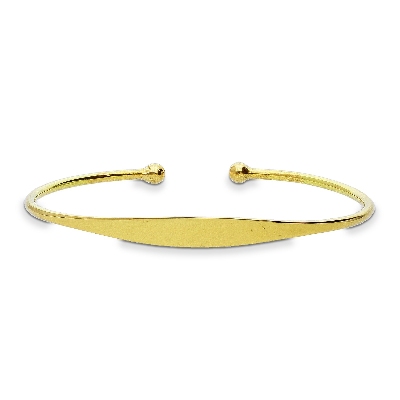 Bracelet rigide en or jaune 18 carats 