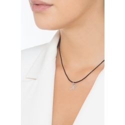 Pendentif avec initiale K Or blanc 18 carats 2