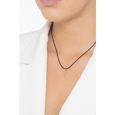 Pendentif avec initiale Q Or jaune 18 carats