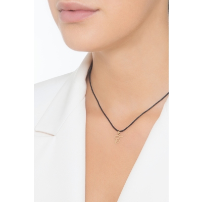 Pendentif avec initiale T Or jaune 18 carats