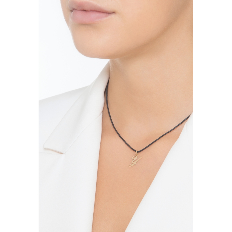 Pendentif avec initiale Y Or jaune 18 carats