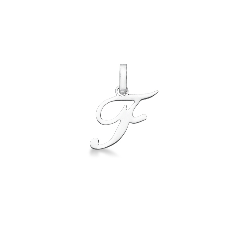 Pendentif avec lettre initiale F