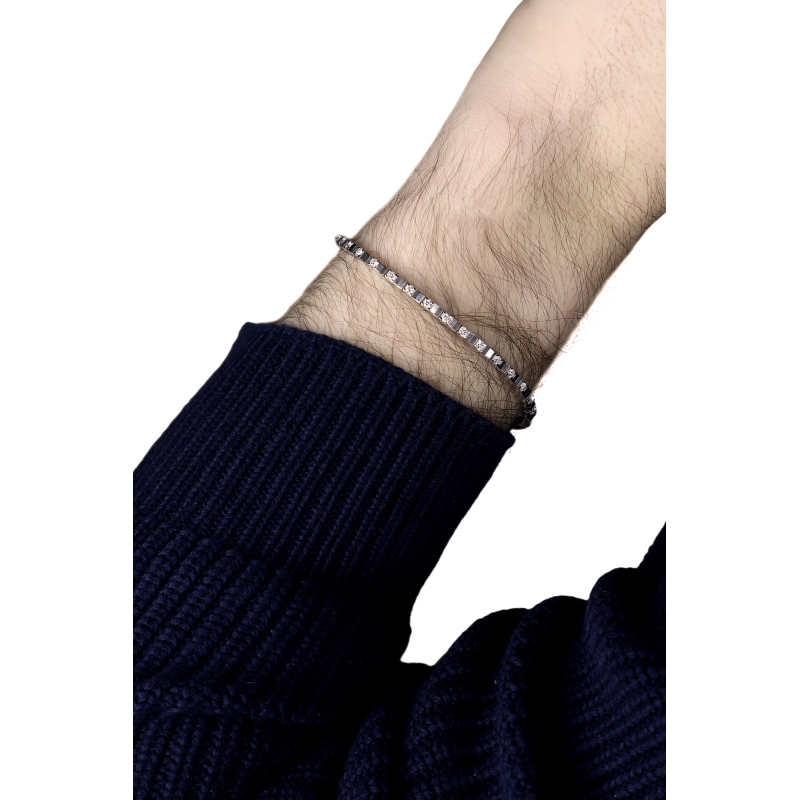 Bracelet tennis en or blanc et diamants pour femmes