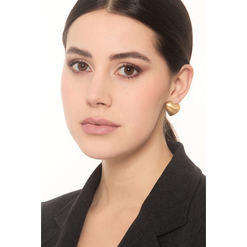 Boucles d'oreilles en or jaune 18K femme