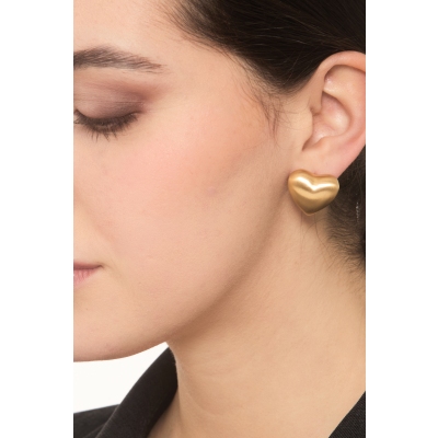Boucles d'oreilles en or jaune 18K femme