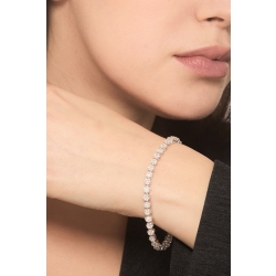 Bracelet Illusion en or blanc 750 serti de diamants 2