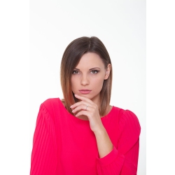 Solitaire en or blanc 18k avec diamant 0.30 ct 2