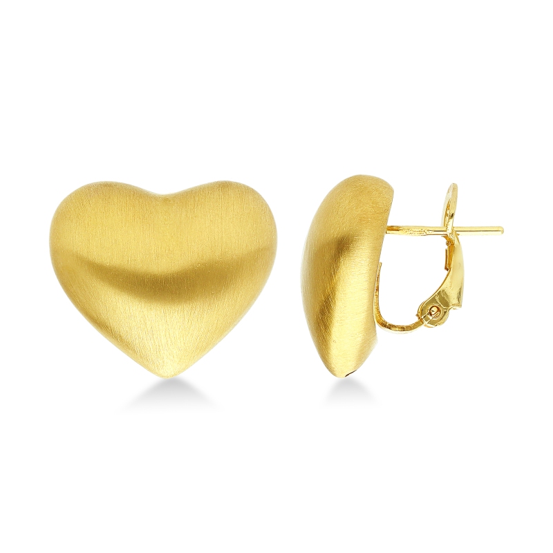 Boucles d'oreilles en or jaune 18K femme
