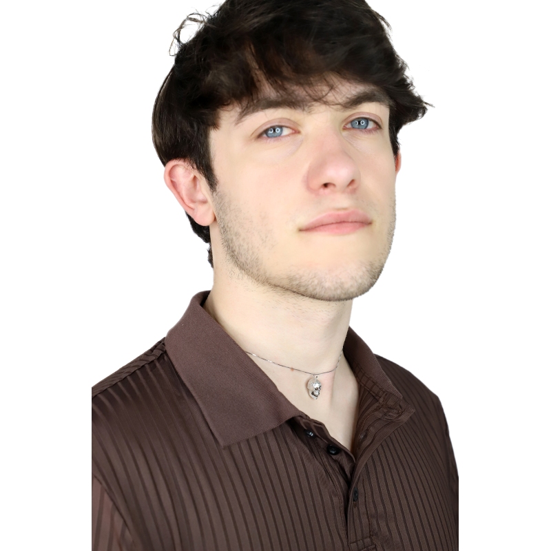 Collier en or blanc 18k avec pendentif