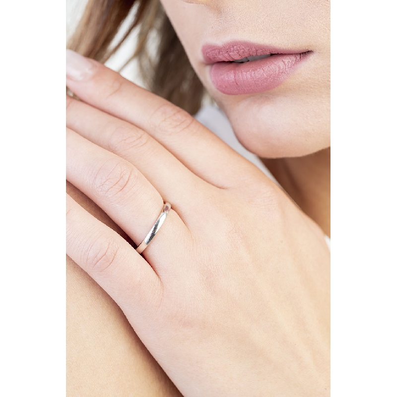 Alliance confort or blanc 18k 