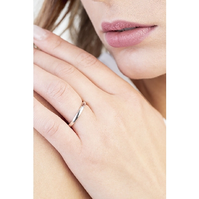 Alliance confort or blanc 18k 