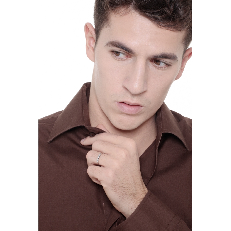 Alliance femme or blanc 18k demi jonc