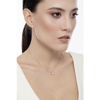 Pendentif diamant solitaire 0.30 ct