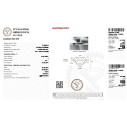 Diamant Certifié IGI 0.42 CT E VVS1  2