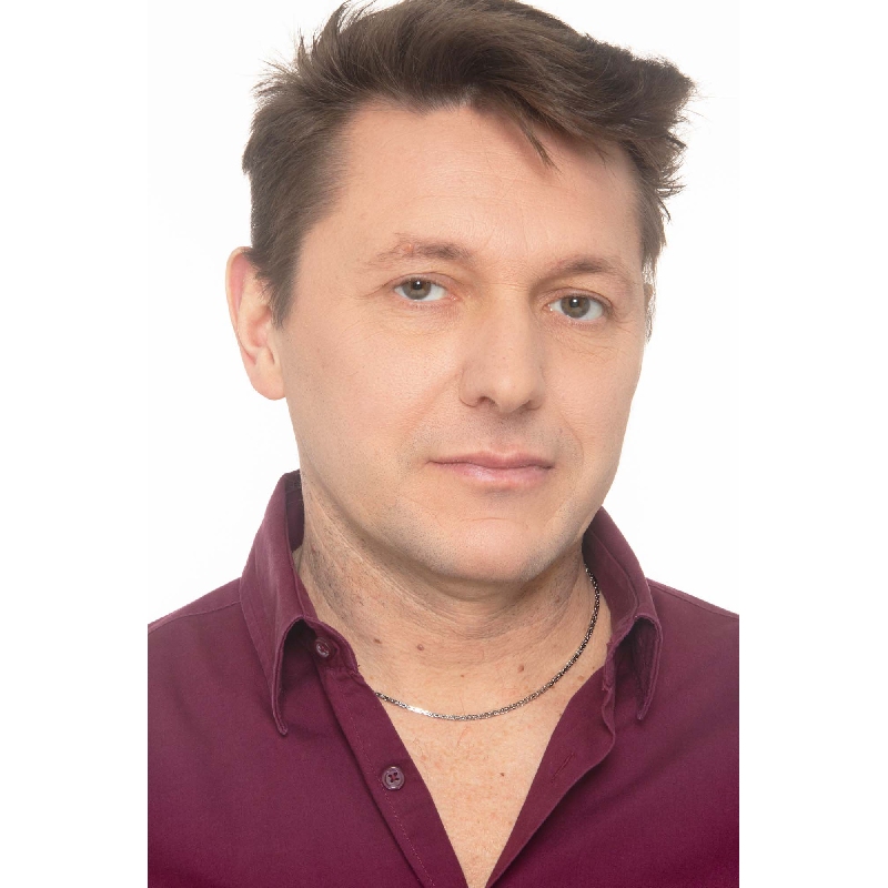 Collier en or blanc 18k à maille byzantine design cm 40