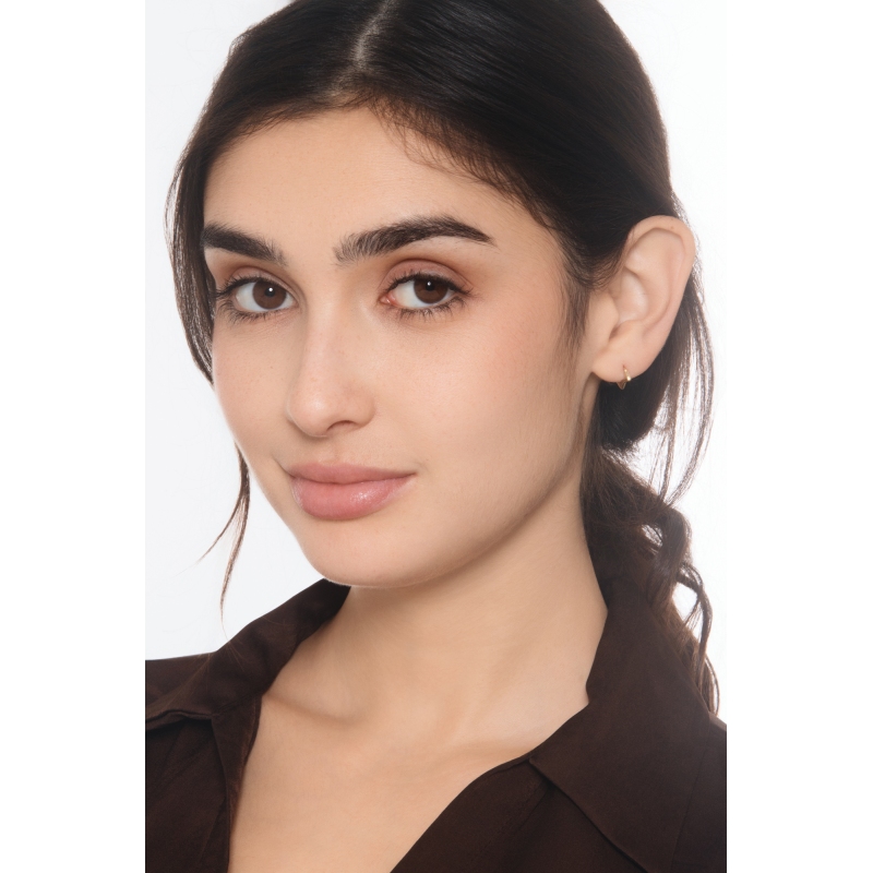 Boucles d’oreilles étoiles en or jaune 18k