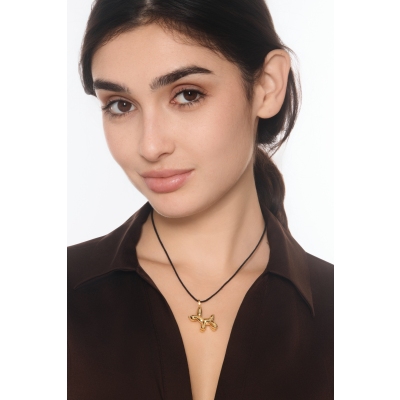 Pendentif chien ballon en or jaune 18k