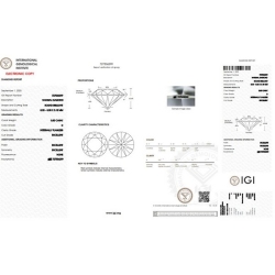 Diamant Certifié IGI  0.50 CT D IF 2
