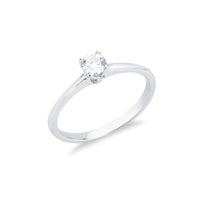 Solitaire Or 18K Diamant 0.30ct