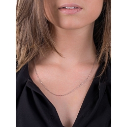 Chaîne roló en or blanc 18k, 50 cm 2