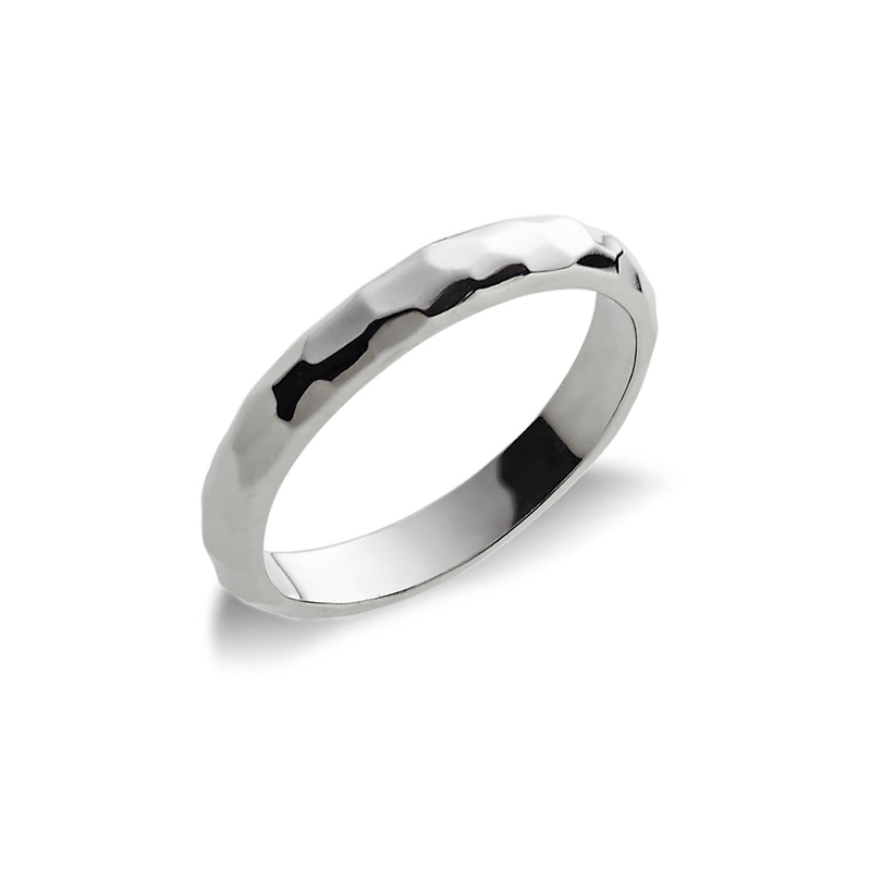 Alliance d'anniversaire de mariage or 750