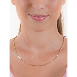 Chaine Venetienne en Or Jaune 18k de 45 cm 2