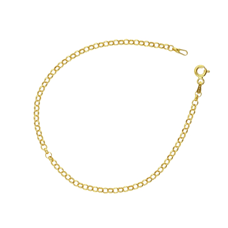 Bracelet en or jaune 18k d’une longueur de 19 CM