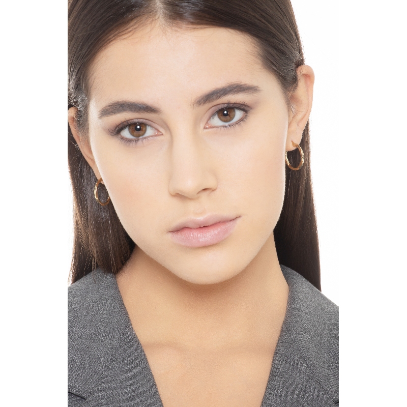 Boucles d'oreilles en or jaune 750 femme